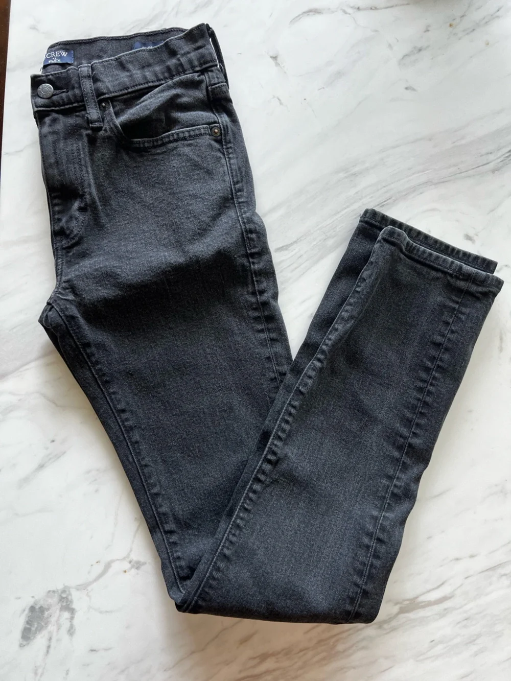 J. Crew Men's Slim Jeans in Black, size 28.